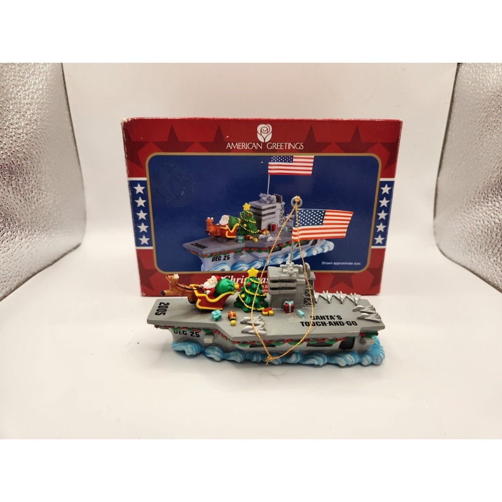 American Greetings Ornament Christmas At Sea 10th In‎ Series Operation Santa